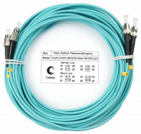 Cabeus FOP-50-FC-ST-20m Шнур оптический duplex FC-ST 50/125 mm OM3 20м LSZH Cabeus FOP-50-FC-ST-20m Шнур оптический duplex FC-ST 50/125 mm OM3 20м LSZH