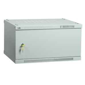 ITK LWE3-06U64-MF Шкаф LINEA WE 6U 600x450 мм дверь металл серый