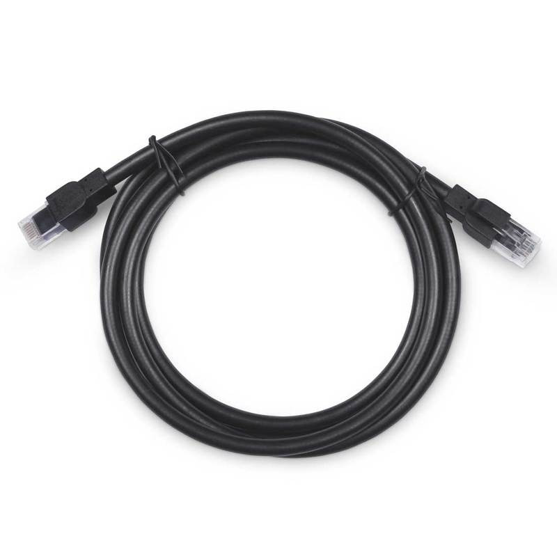 Cabeus PC-ARM-UTP-RJ45-Cat.6a-1m-PE Патч-корд U/UTP, категория 6a, 2xRJ45/8p8c, неэкранированный, армированный гофрированной стальной лентой, черный, РЕ, внешний, 1м