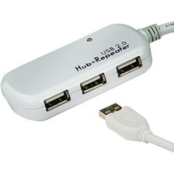 ATEN UE2120H USB 2.0  4-Port  Hub with Extension Cable 12m