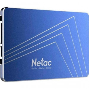 SSD 2.5" Netac 128Gb N600S Series <NT01N600S-128G-S3X> Retail (SATA3, up to 540/490MBs, 3D NAND, 140TBW, 7mm)