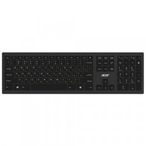 Acer OKR010 [ZL.KBDEE.003] Wireless keyboard USB slim Multimedia black 