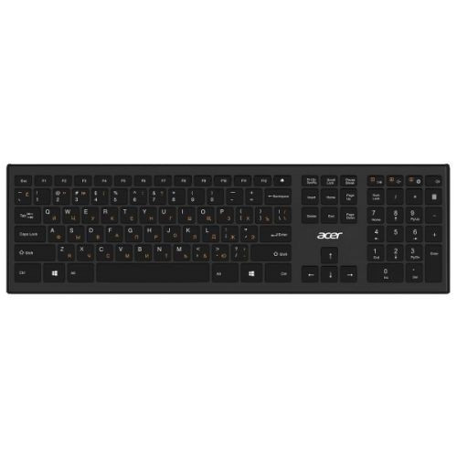 Acer OKR010 [ZL.KBDEE.003] Wireless keyboard USB slim Multimedia black 