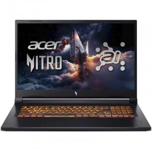 Acer Nitro V 17 AI ANV17-41-R6A6 [NH.QYVCD.005] Black 17.3" {FHDRyzen 7 260 /16Gb/ SSD1Tb /RTX 5060 8Gb/ noOs}