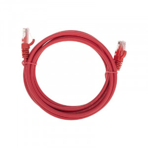 Rexant (02-0293-2) Патч-корд U/UTP, CAT 6, RJ45-RJ45, 26AWG, LSZH, красный, 2м