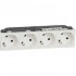 Legrand 077254 Розетка 4 x 2К+3 под углом 45° - Программа Mosaic - стандартная Legrand 077254 Розетка 4 x 2К+3 под углом 45° - Программа Mosaic - стандартная