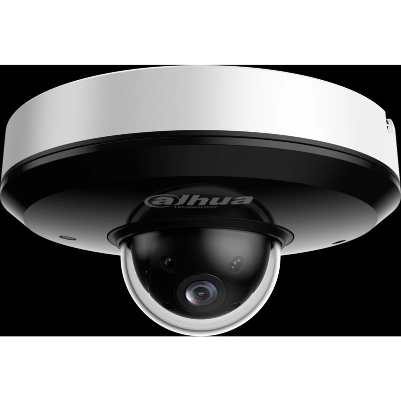 DAHUA DH-SD1A404DB-GNY Уличная мини-купольная PTZ IP-видеокамера с ИИ 4Мп, 1/2.8” CMOS, моторизованный объектив 2.8~12мм, видеоаналитика, ИК 20м, IP66, IK08, корпус: металл