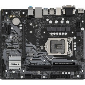 Материнская плата H510 S1200 MATX H510M-HDV/M.2 ASROCK {H510, S1200, 2xDDR4, 1xPCIe 4.0x16, 1xPCIe 3.0x1, 4 SATA3 , 1xM.2, 4x USB3.2 Gen1, 6xUSB2.0, VGA,DVI-D, HDMI, GLAN, mATX}