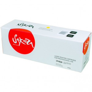 CF402A (HP 201A) Картридж Sakura для HP Color LJ Pro M252n/M252dn/MFP277dw/277n, желтый, 1400 к.