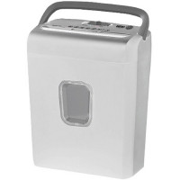 Cactus Шредер CS-SH-C3 белый (секр.P-4) перекрестный 8лист. 13лтр. скрепки скобы пл.карты {1991563}