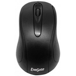 Exegate EX264099RUS Мышь Exegate SH-9026  <black, optical,  3btn/scroll, 1000dpi, USB>, Color box