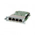 EHWIC-4ESG-P= Four port 10/100/1000 Ethernet switch interface card w/PoE