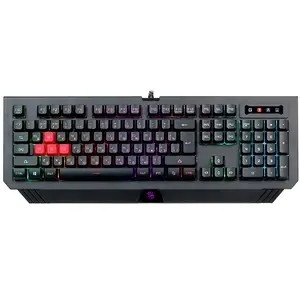 Клавиатура A4Tech Bloody B120N черный USB Multimedia for gamer LED (B120N)