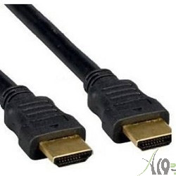 Кабель HDMI Gembird/Cablexpert , 1.8м, v1.4, 19M/19M, плоский кабель, черный, позол.разъемы, экран(CC-HDMI4F-6)