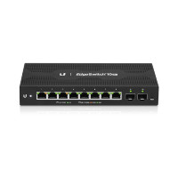 UBIQUITI ES-10XP PoE-коммутатор, 8х 1G RJ45, 2х SFP, раздача 52 Вт