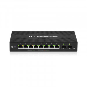 UBIQUITI ES-10XP PoE-коммутатор, 8х 1G RJ45, 2х SFP, раздача 52 Вт UBIQUITI ES-10XP PoE-коммутатор, 8х 1G RJ45, 2х SFP, раздача 52 Вт