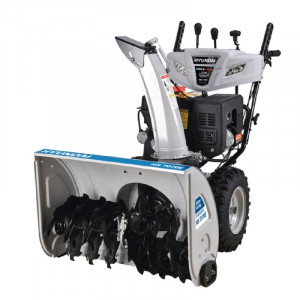 HYUNDAI [HS7070E] Снегоуборщик {ICW300, 4-тактный, 10 л.с, 6 вперед/2 назад, ручной/электро, 700 мм, подогрев карбюратора,ресурс более 2.000 моточасов }