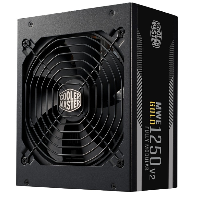 Блок питания 1250 Ватт/ Power Supply Cooler Master MWE Gold V2, FM 1250W ATX3.0 A/EU-White, EPS12V, APFC, 24 pin, 4+4 pin, 8 pin CPU, 12 SATA, 6+2 pin x8 PCI-E