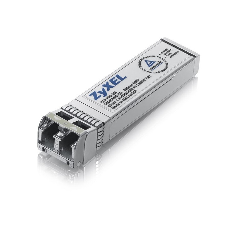 ZyXEL SFP10G-SR-ZZ0101F SFP-трансивер Zyxel SFP10G-SR, multi mode, SFP+, Duplex LC, 850nm, поддержка DDMI, 300 м