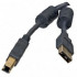 5bites Проф. Кабель 5bites UC5010-030A USB2.0, AM/BM, зол.разъемы, ферр.кольца, 3м., черный