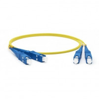 Hyperline FC-D2-9-SC/UR-SC/UR-H-15M-LSZH-YL Патч-корд волоконно-оптический (шнур) SM 9/125 (OS2), SC/UPC-SC/UPC, 2.0 мм, duplex, LSZH, 15 м