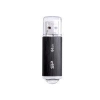 Флеш накопитель 64GB Silicon Power Ultima U02, USB 2.0, Черный SP064GBUF2U02V1K