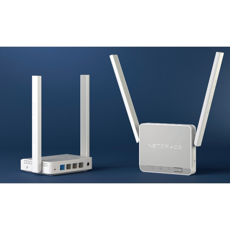 Netcraze Start (NC-1112) Интернет-центр с Mesh Wi-Fi N300, 4-портовым Smart-коммутатором и переключателем режима роутер/ретранслятор Netcraze Start (NC-1112) Интернет-центр с Mesh Wi-Fi N300, 4-портовым Smart-коммутатором и переключателем режима роутер/ретранслятор