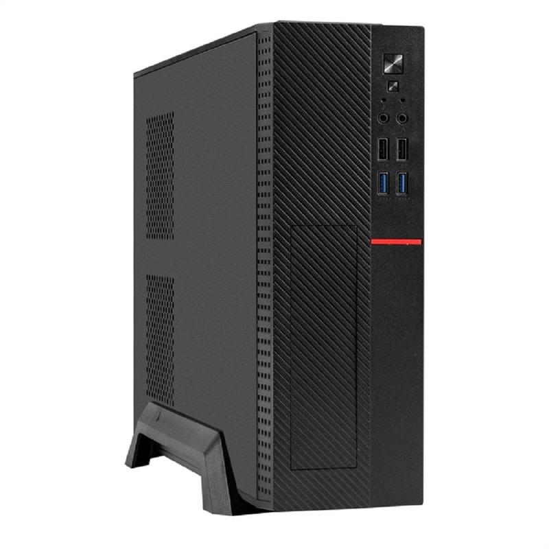 Exegate EX298770RUS Корпус Desktop ExeGate MI-307U2 (mini-ITX/mATX, без БП, 2*USB+2*USB3.0, HD аудио, черный)