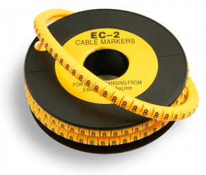 Cabeus EC-2-8 Маркер для кабеля д.7.4мм, цифра 8