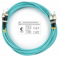 Cabeus FOP-50-FC-ST-7m Шнур оптический duplex FC-ST 50/125 mm OM3 7м LSZH Cabeus FOP-50-FC-ST-7m Шнур оптический duplex FC-ST 50/125 mm OM3 7м LSZH