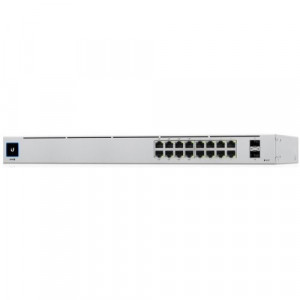 Коммутатор Ubiquiti UniFi USW-16-POE 2SFP 8PoE+ 42W управляемый