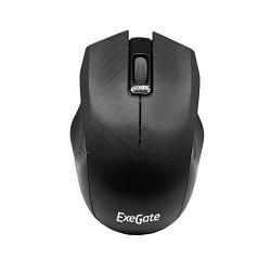 Exegate EX264100RUS Мышь Exegate SH-9027  <black, optical,  3btn/scroll, 1000dpi, USB, шнур 1,5м.>, Color box