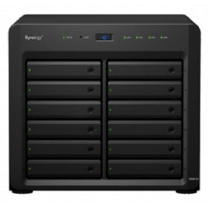 Synology DS2419+II QC 2.1GHz CPU/4GB(up to 32GB)/RAID 0,1,5,6,10/up to 12 SATA SSD/HDD (3.5" or 2.5") (up to 24 woth 1xDX1215), 2xUSB3.0, 4xGbE(+1Expslot),iSCSI, 2xIPcam(upto40)/1xPS/ 3YW  