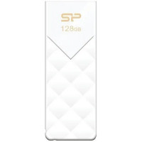 Флеш накопитель 128Gb Silicon Power Blaze B03, USB 3.2, Белый