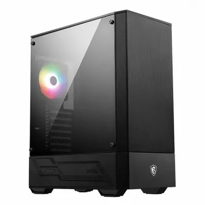 Корпус MidiTower MSI MAG FORGE 110R (ATX, 2xUSB 3.2, 1x120mm ARGB Fan, Front metal MESH, Acrylic Window) (306-7G16R21-809)