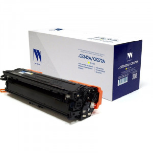 Картридж NVP совместимый NV-CE342A/CE272A Yellow универсальные для HP Color LaserJet 700 M775dn/ 700 M775f/ 700 M775z/ 700 M775z+/ CP5525dn/ CP5525n/ CP5525xh/ M750dn/ M750n/ M750xh (16000k)