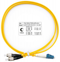 Cabeus FOP(d)-9-LC-FC-1m Шнур оптический duplex LC-FC 9/125 sm 1м LSZH Cabeus FOP(d)-9-LC-FC-1m Шнур оптический duplex LC-FC 9/125 sm 1м LSZH