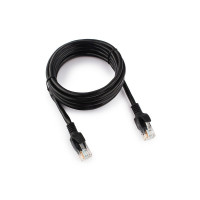 Cablexpert Патч-корд UTP PP12-2M/BK кат.5, 2м, литой, многожильный (черный) Cablexpert Патч-корд UTP PP12-2M/BK кат.5, 2м, литой, многожильный (черный)