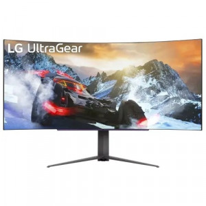 LCD LG 44.5" 45GR95QE-B UltraGear черный {OLED 3440x1440 240Hz HDMI DisplayPort G-Sync FreeSync(Prem) USB}[45gr95qe-b.aruz]