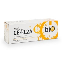 Bion CE412A Картридж для HP CLJ Pro300/Color M351/Pro400 Color/M451,  Yellow, 2600 стр.   [Бион]