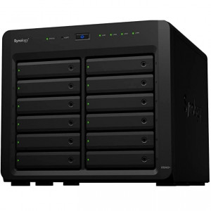 Synology DS2422+ QC2.2GHz CPU/4GB(up to 32GB)/RAID 0,1,5,6,10/up to 12 SATA SSD/HDD (3.5" or 2.5") (up to 24 with 1xDX1222), 2xUSB3.0, 4xGbE(+1Expslot),iSCSI, 2xIPcam(upto40)/1xPS/3YW