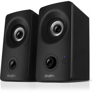 Колонки Sven 405 2.0 черный 8Вт