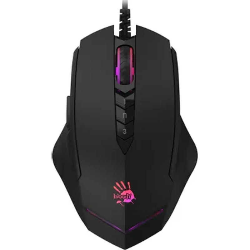 Мышь проводная A4Tech Bloody V8M Max black (оптическая, USB, 8but, 12000dpi) (V8M MAX)