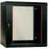 ЦМО! Шкаф телеком. настенный разборный 15U (600х350) дверь стекло,цвет черный (ШРН-Э-15.350-9005) (1коробка)