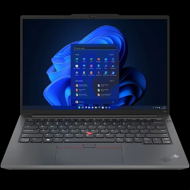 Lenovo ThinkPad E14 G5 [21JR005RGQ] Graphite Black 14" {WUXGA IPS  Ryzen 5 7430U/16Gb(8x2)/512Gb SSD/DOS} 