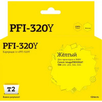                 IC-CPFI-320Y Картридж T2 для Canon imagePROGRAF TM-200/205/300/305 (300мл.), желтый, с чипом