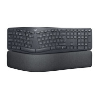 920-010110 Logitech Клавиатура ERGO K860-GRAPHITE { беспроводная, эргономичная,  USB-A, технология Bluetooth Low Energy } [920-010110]