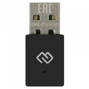 Digma DWA-BT4-N150 N150 Net Adapter WiFi + Bluetooth USB 2.0 (ant.int) 1ant. (pack:1pcs)