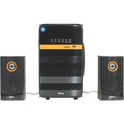 Dialog Progressive AP-240B BLACK - акустические колонки 2.1, 50W+2*10W RMS, Bluetooth, USB+SD reader