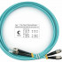 Cabeus FOP-50-FC-ST-3m Шнур оптический duplex FC-ST 50/125 mm OM3 3м LSZH Cabeus FOP-50-FC-ST-3m Шнур оптический duplex FC-ST 50/125 mm OM3 3м LSZH